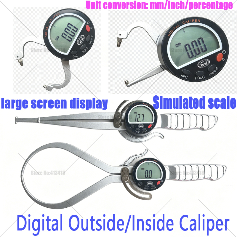 Digital Caliper 150Mm Stainless Steel - 0-6인치 0-8인치 외부 디지털 캘리퍼스 0-150mm