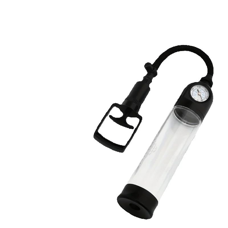 Vacuum Chamber Kit With Pump - 남성용 진공 펌프 장난감 (압력계 포함,