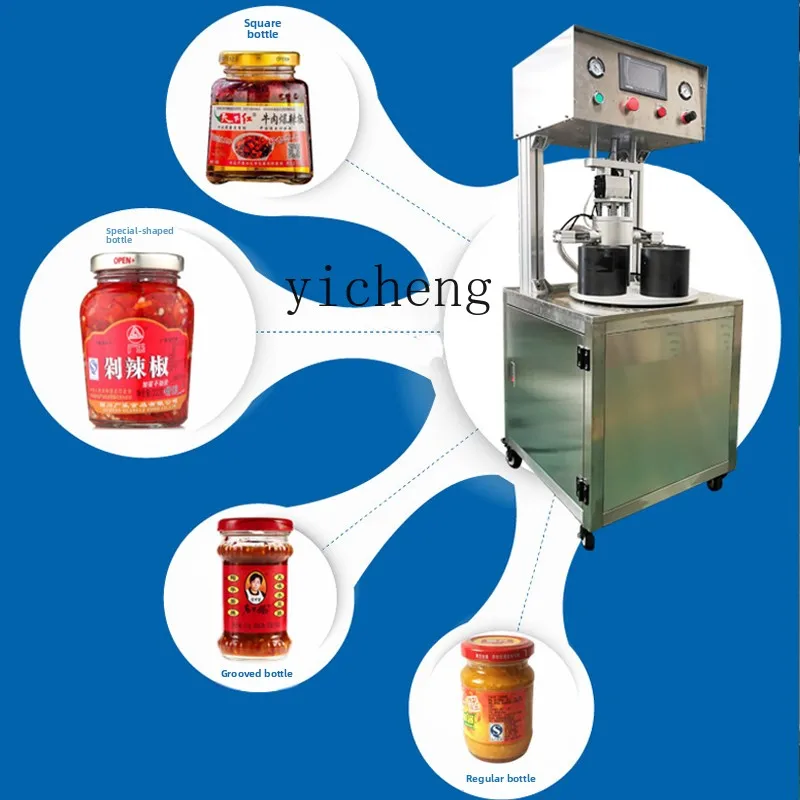 진공 캡핑 기계, 유리병 자동 캡핑 기계, 캡핑 포장  - Packaging 리뷰 및 가격