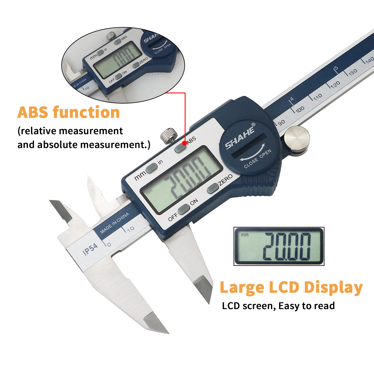 LCD 스크린 디지털 버니어 켈리퍼 게이지, IP54  - Digital Caliper 150Mm Stainless Steel 리뷰 및 가격