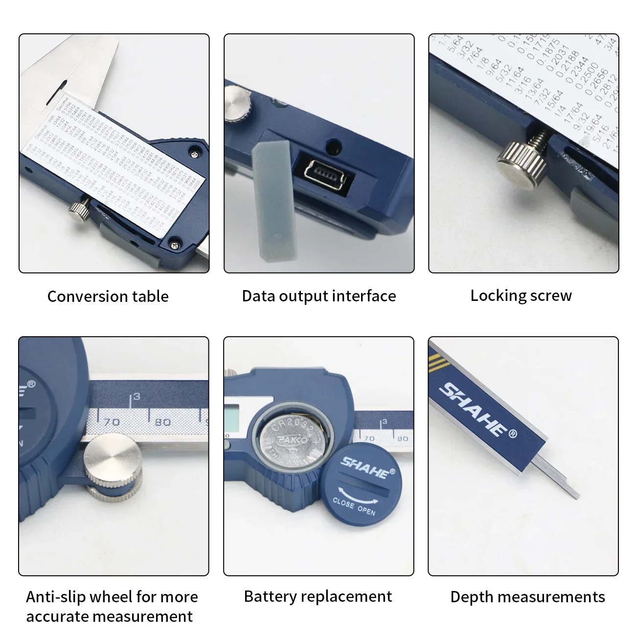 SHAHE 디지털 캘리퍼스, 6인치/150mm 캘리퍼스 - Digital Caliper 150Mm Stainless Steel 리뷰 및 가격