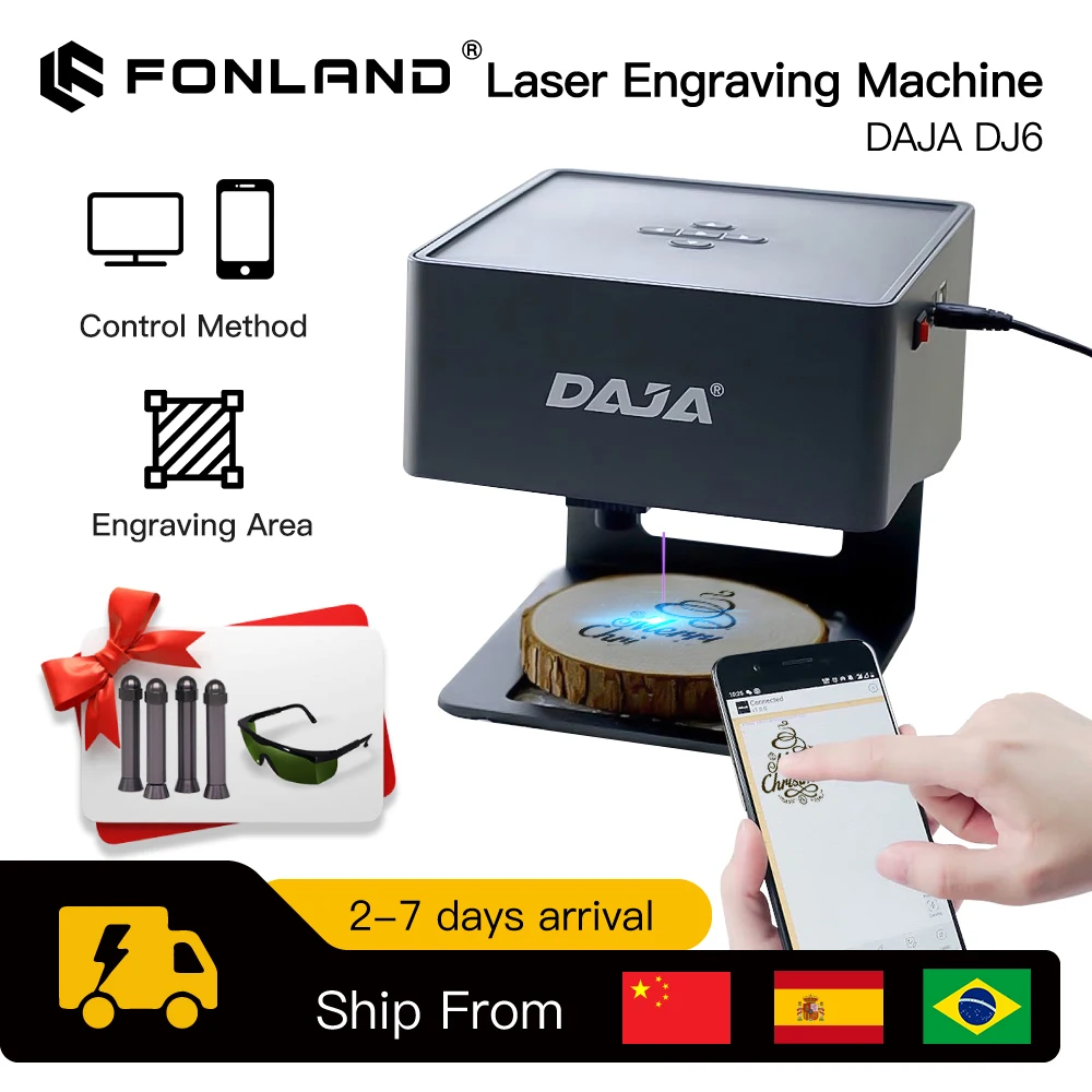 DAJA 레이저 개기 CNC DIY DJ6 레이저 개기 - Fiber Laser Marking Machine 30W 리뷰 및 가격
