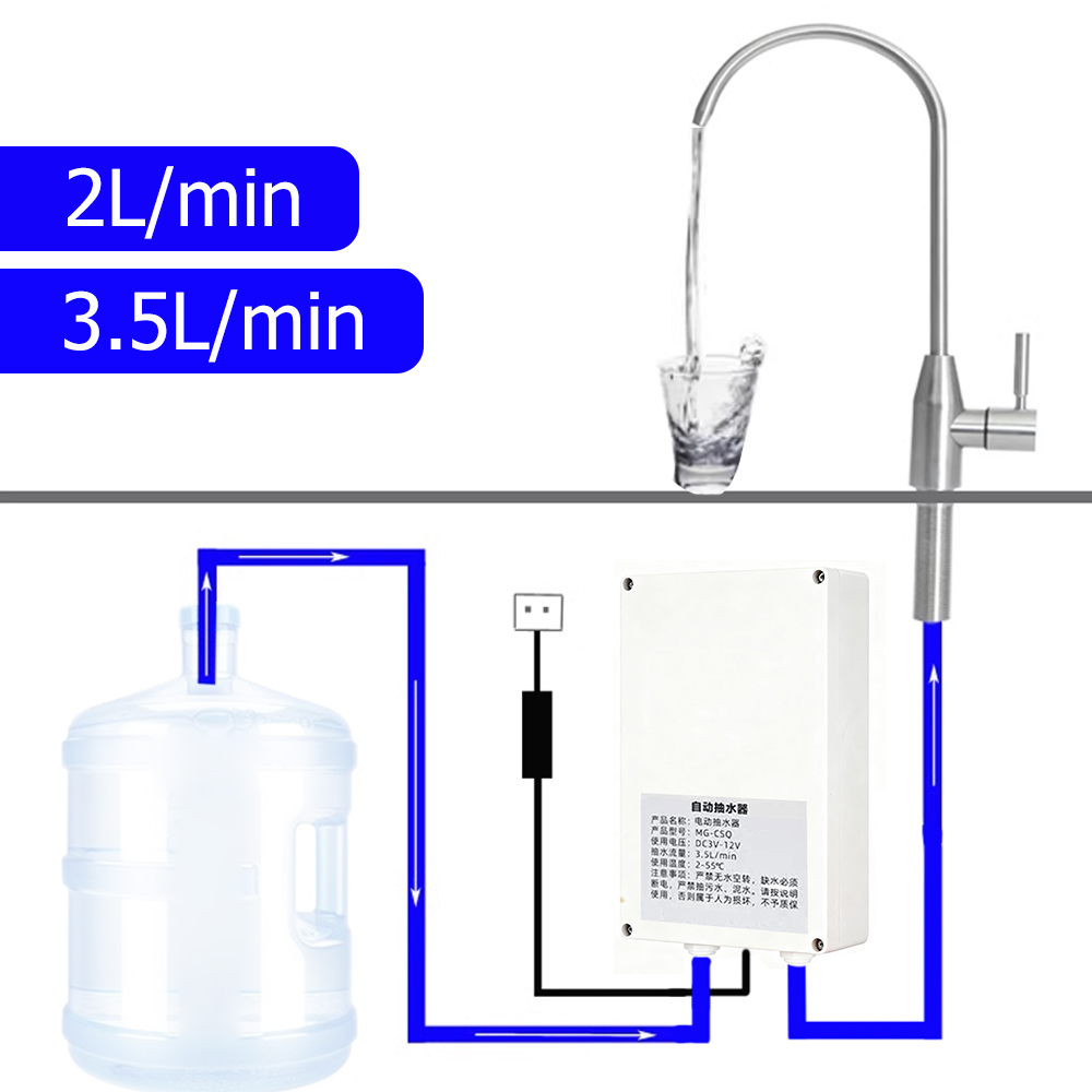 카라반 주방 전기 워터 펌프 수도꼭지 자동 물 흡입 펌 - Mini Peristaltic Pump 12V 리뷰 및 가격